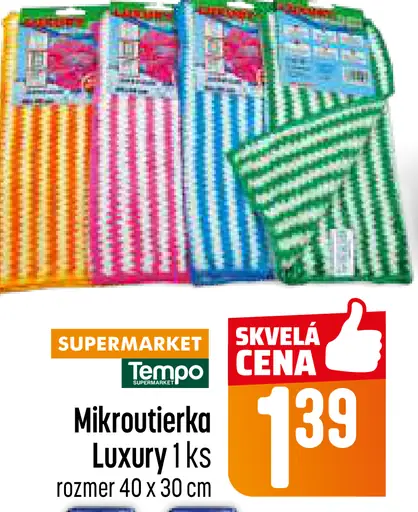 Mikro utierka Luxury