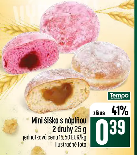 Tempo mini šiška s náplňou