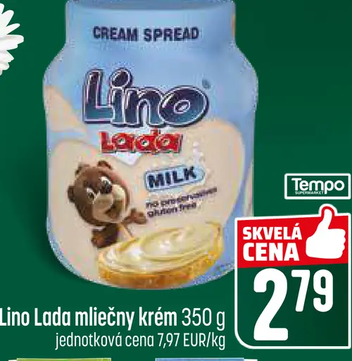 Lino Lada mliečny krém
