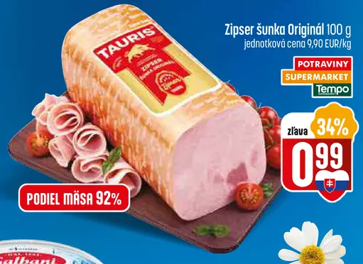 Zipser šunka originál