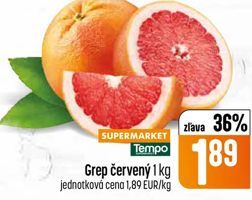 Tempo Grep červený