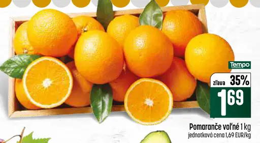 Tempo Pomaranče voľné