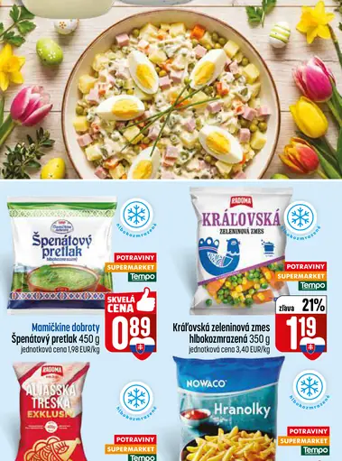 Radoma Kráľovská zeleninová zmes hlboko zmrazená