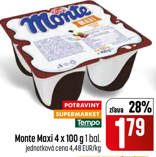 Monte Maxi dezert