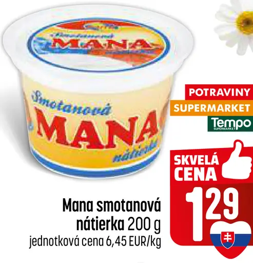 Mana Smotanová nátierka
