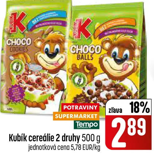 Kellogg's K Choco cereálie