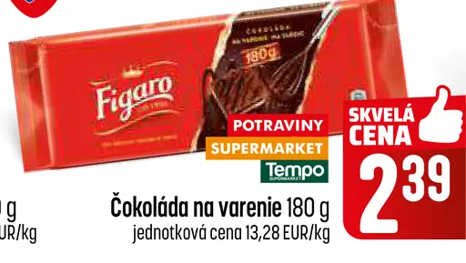 Figaro Čokoláda na varenie