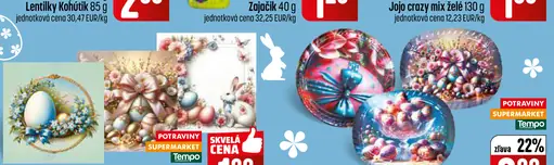 Veľkonočné dekoračné vajíčka zavesné