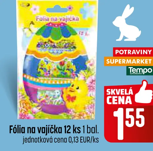 Fólia na vajíčka dekoratívna