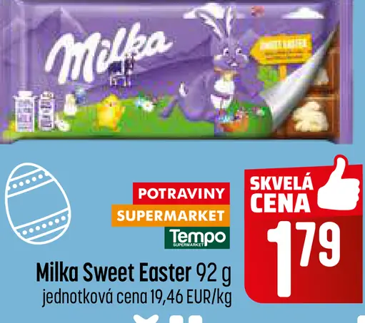 Milka Sweet Easter čokoláda