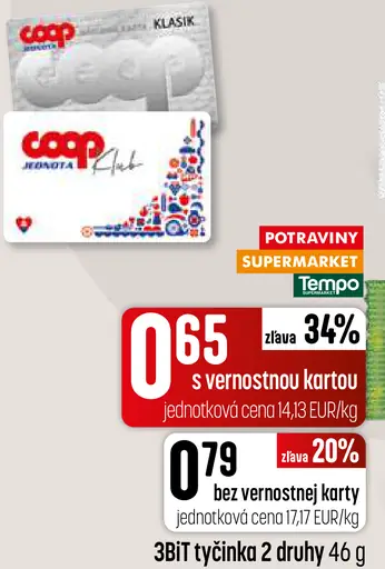 3Bit tyčinka, rôzne druhy