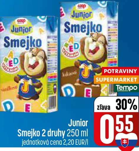Junior Smejko mliečny nápoj
