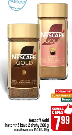 NESCAFÉ GOLD, instantná káva