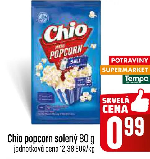 Chio popcorn solený