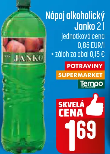 Nápoj nealkoholický Janko