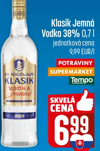Klasik Vodka Jemná 38%