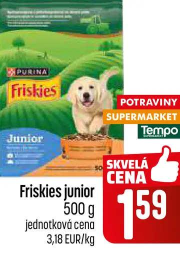 Friskies Junior krmivo pre psy