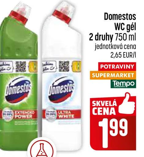 Domestos WC gel