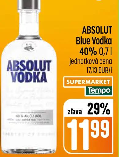 Absolut Vodka Blue 40%