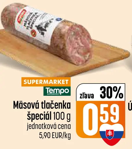 Mäsová tlačenka špeciál