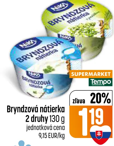 Bryndzová nátierka