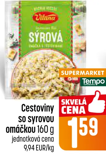 Vitana Cestoviny so syrovou omáčkou