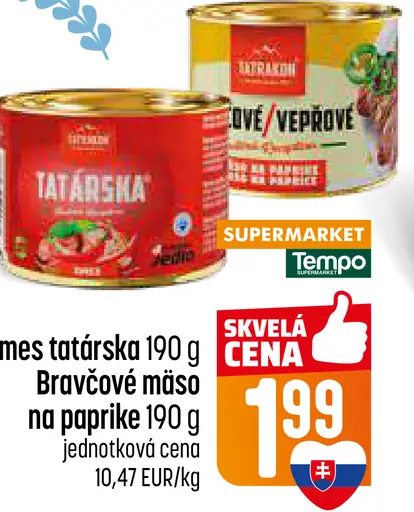 Duc Bravčové mäso na paprike