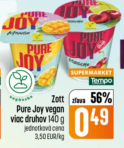 Zott Pure Joy Vegan