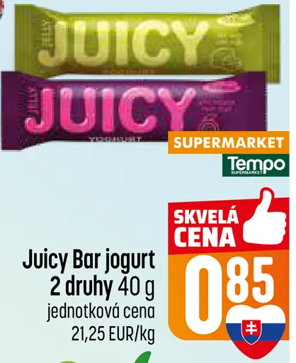 Juicy Bar jogurt