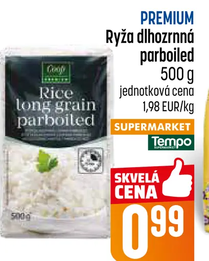 Ryža dlhozrnná parboiled