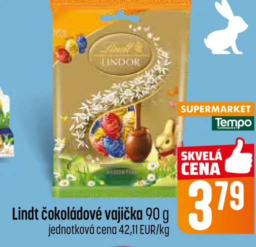 Lindt čokoládové vajíčka