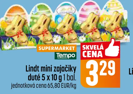 Lindt mini zajačiky duté