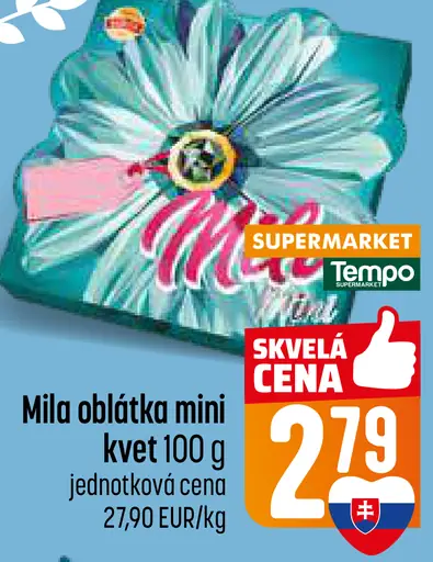 Mila oblátka mini kvet