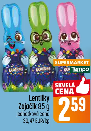 LENTILKY Zajačik
