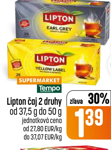 Lipton čaj
