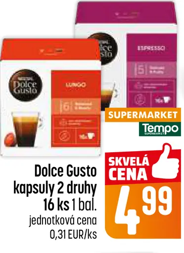 Dolce Gusto kapsuly