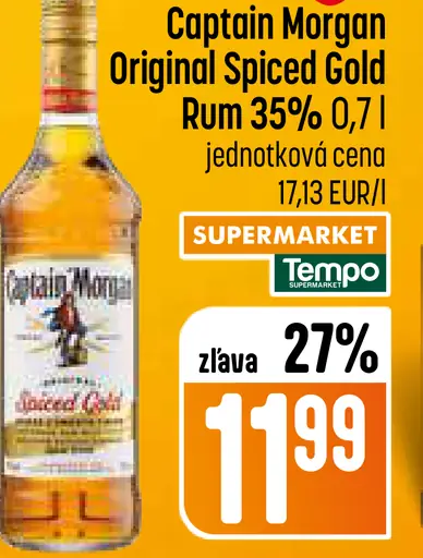 Captain Morgan Spiced Gold rum