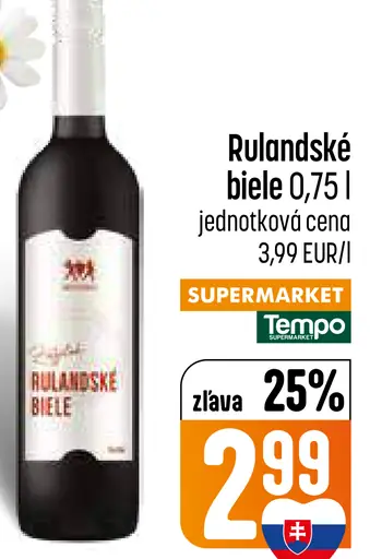 Rulandské biele víno