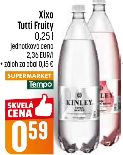 Xixo Tutti Fruity nealkoholický nápoj