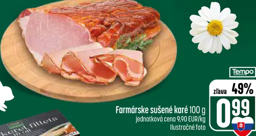 Farmárske sušené karé