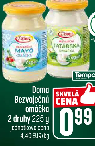 Doma Bezvaječná majonézová omáčka