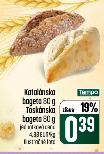 Tempo Katalánska bageta