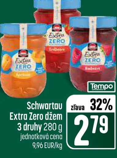 Schwartau Extra Zero džem