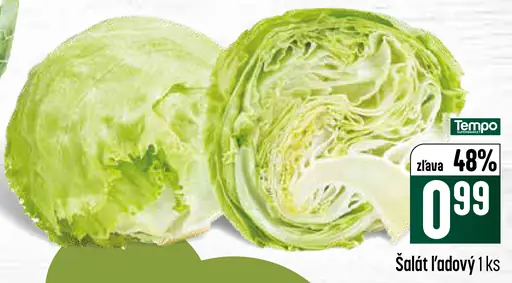 Šalát ľadový čerstvý