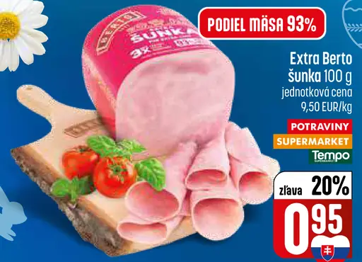 Extra Berto šunka