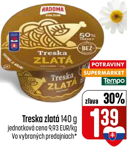Radoma Treska zlatá