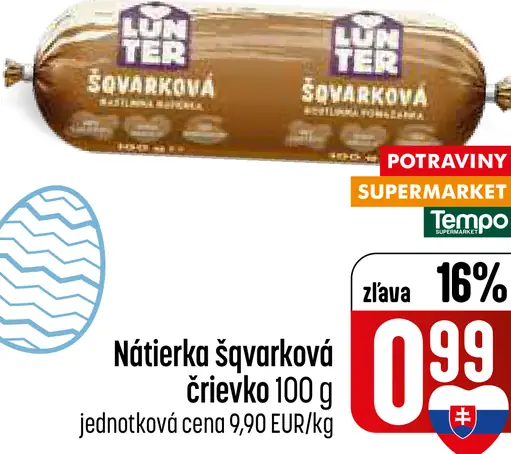 Lunter Nátierka švarková