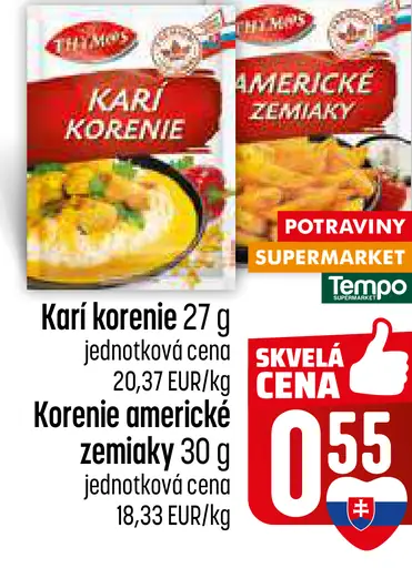 Vitana Kari korenie mleté