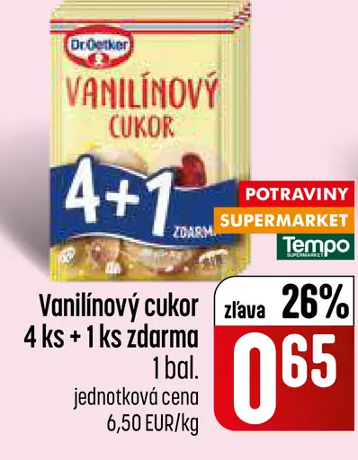 Dr. Oetker Vanilínový cukor