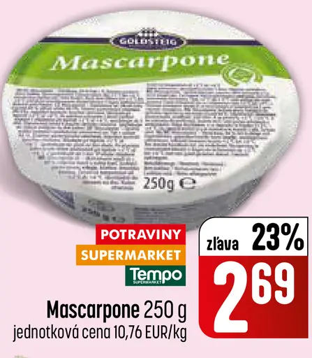 Coop Jednota Mascarpone